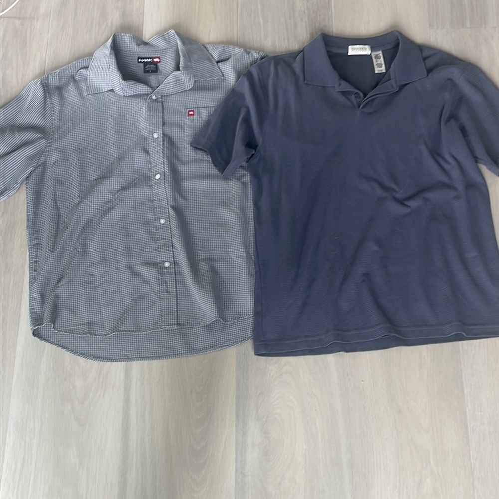Blue Dress Shirt Classic Style